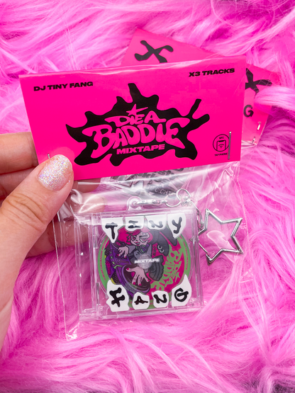 Tiny Fang Mixtape - Mini CD charm