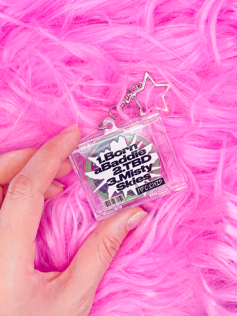 Tiny Fang Mixtape - Mini CD charm