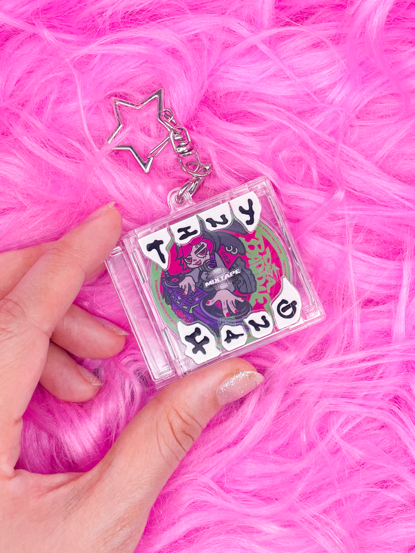 Tiny Fang Mixtape - Mini CD charm