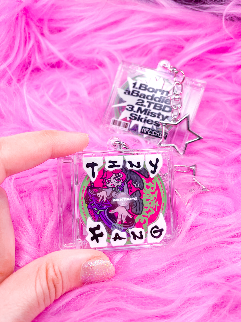 Tiny Fang Mixtape - Mini CD charm