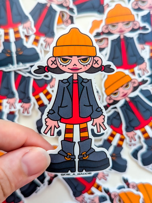 Spinelli vinyl sticker