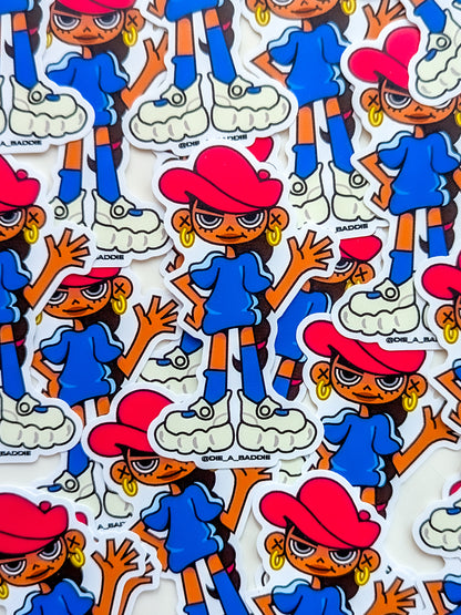 Numbuh Five vinyl sticker