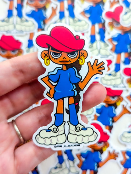 Numbuh Five vinyl sticker