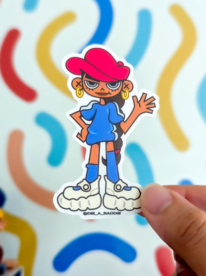 Numbuh Five vinyl sticker