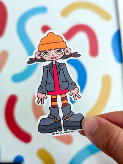Spinelli vinyl sticker
